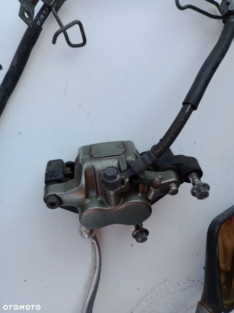 Manetka, linka gazu, linka hamulca, ręczny, lusterka, przełącznik Yamaha Majesty YP 250 1998r. - 4