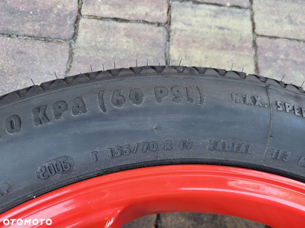 kolo dojazdowe 155/70 r19 bentley continental flying spur - 2