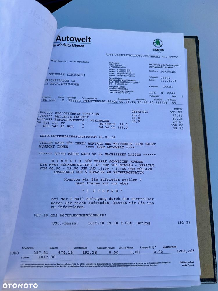 Skoda Octavia Combi 2.0 TDI DSG RS - 34