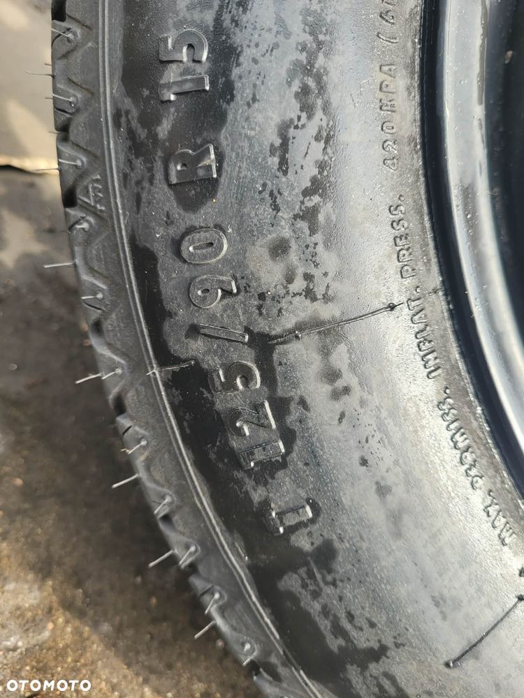 koło dojazdowe BMW 125/90R15 - 2