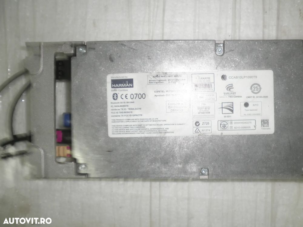 Modul bluetooth BMW Seria 5 F10 F11, Seria 7 F01, 9257151 - 2