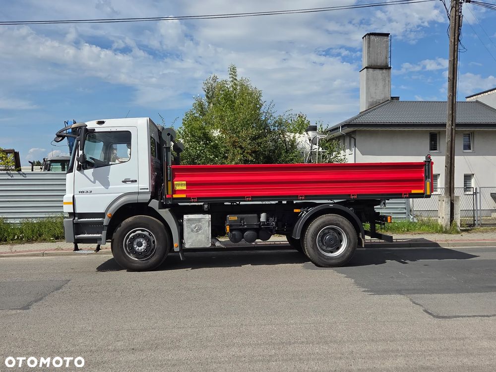 Mercedes-Benz AXOR 1833 330KM // KLIMA // NOWY KIPER // HAK // ROZSTAW OSI 3,60m // WYWROTKA 3str // EURO 5 // 9 BIEGÓW - 4