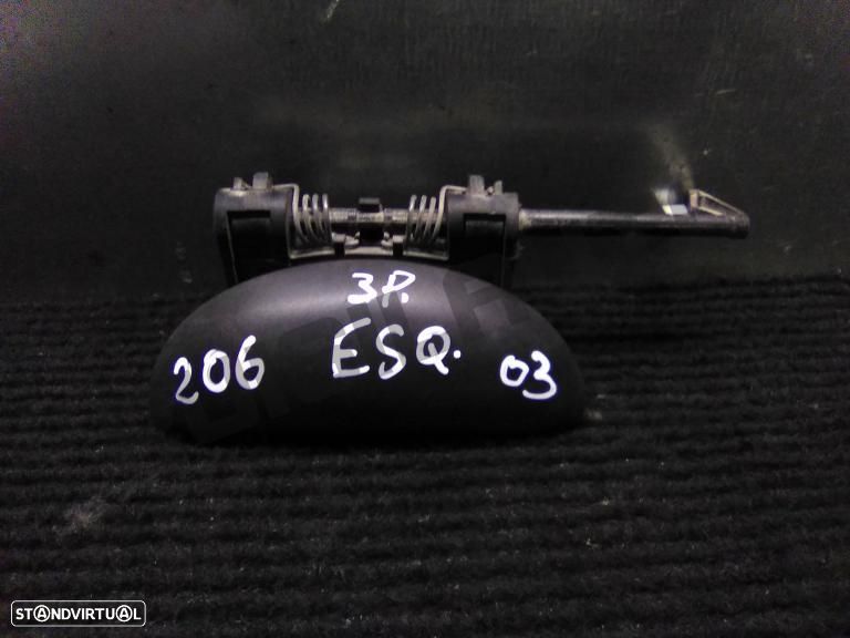 Puxador Exterior Esquerdo  Peugeot 206 [1998_2012] 1.4 Hdi - 1