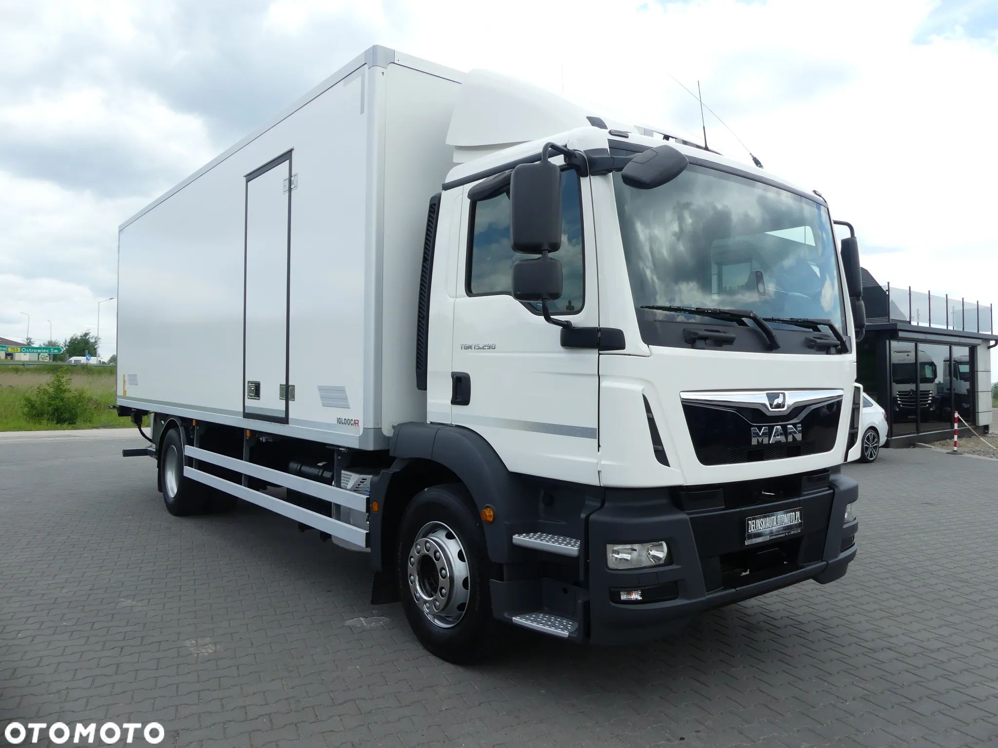MAN TGM 15.290 / CHŁODNIA + WINDA / EURO 6 / IDEALNY STAN / - 1