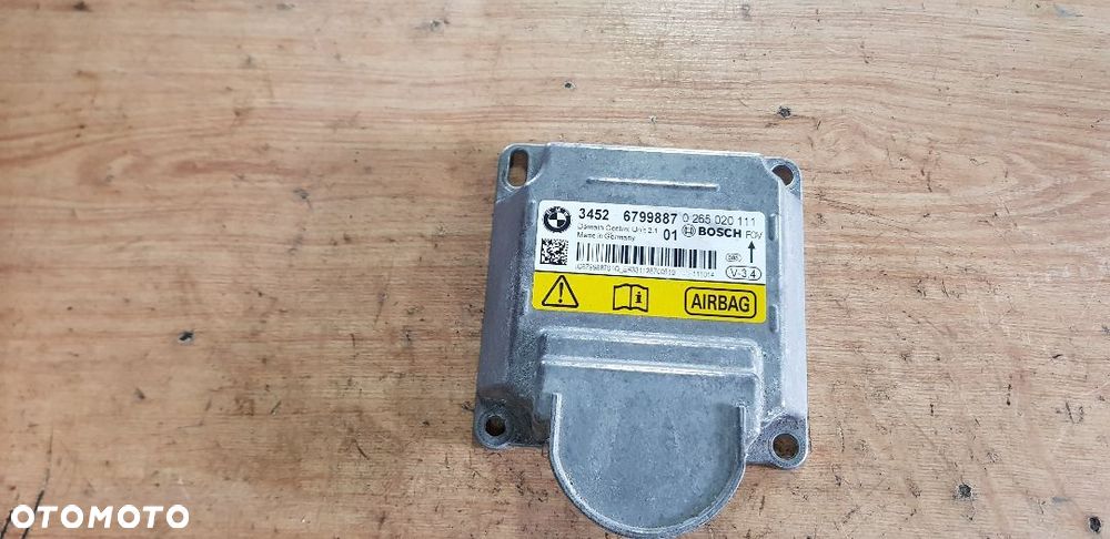 BMW F10 F11 MODUŁ PODUSZEK AIRBAG 0265020111 6799887 - 1