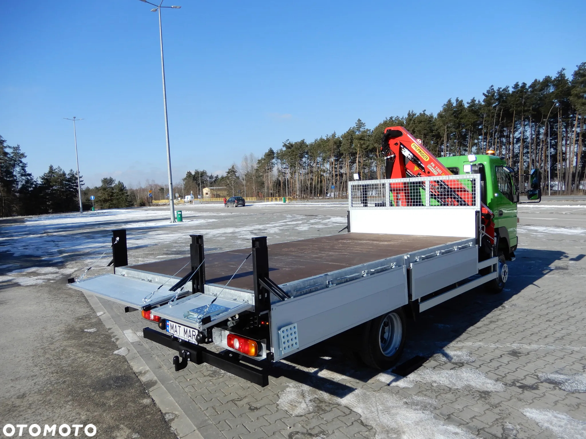 Mitsubishi FUSO CANTER 6C18 4X4 PALFINGER HDS 3.300 Udźwig Żuraw 6,2 m Skrzynia Załadowcza 8 E.Palet 4.26 Cm Stan Jak Nowy Jedyny Taki UNIKAT OKAZJA - 28