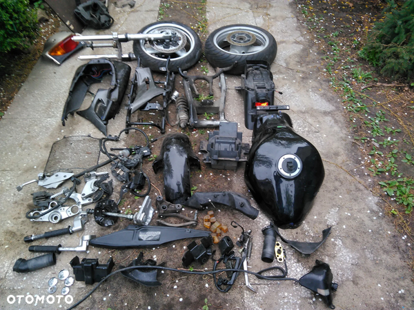 Kawasaki ZZR 1200 02-05 set podnóżek dźwignia stopka centralna boczna pług zbiorniczek wyrównawczy