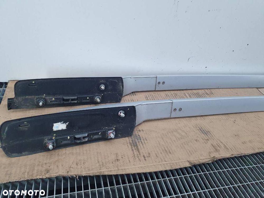 RELINGI KOMPLET LEWA PRAWA SREBRNE SSANGYONG KORANDO III - 6