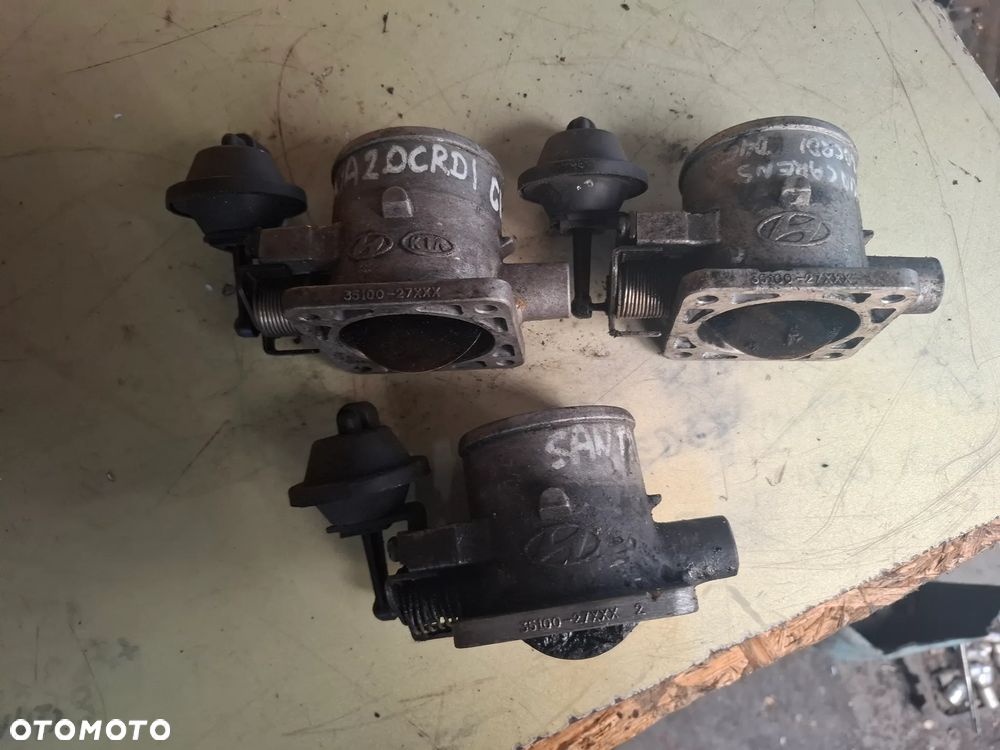 KIA Sportage carens CERATO HYUNDAI  tucsto 2,0CRDI santa fe przepustnica 3510027XXX - 1