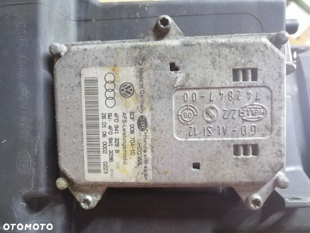 Audi A6 C6 zderzak przedni pod Xenon lampy błotniki drzwi maska kod lakieru LZ5D i inne - 31