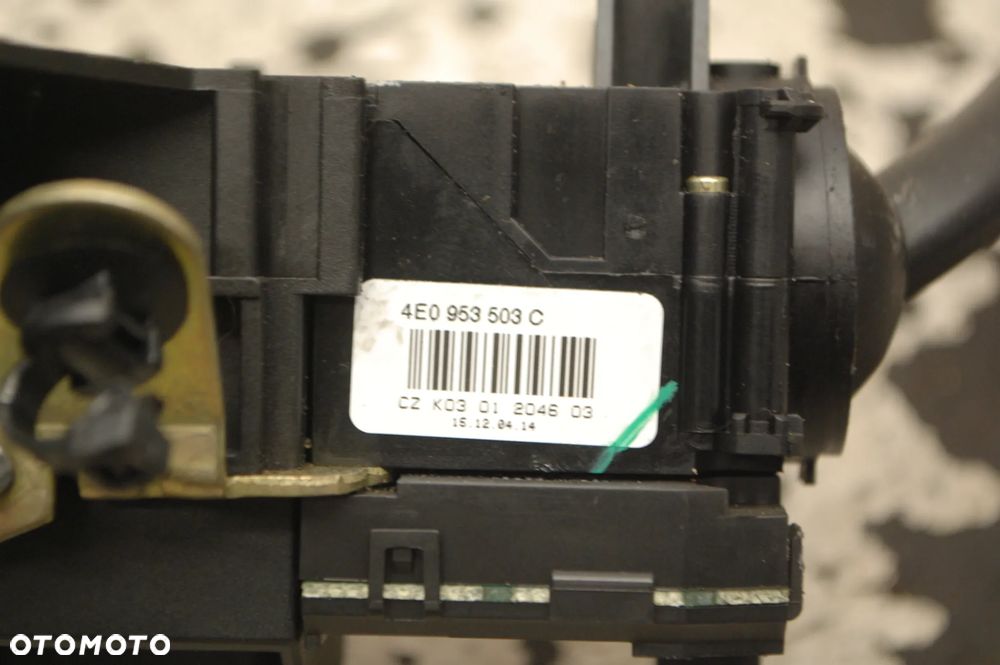 PRZEŁĄCZNIK MANETKA ZESPOLONA + TEMPOMAT 8E0953549N 4E0953503A 4E0953521 8E0953549Q AUDI A4 B6 B7 - 14