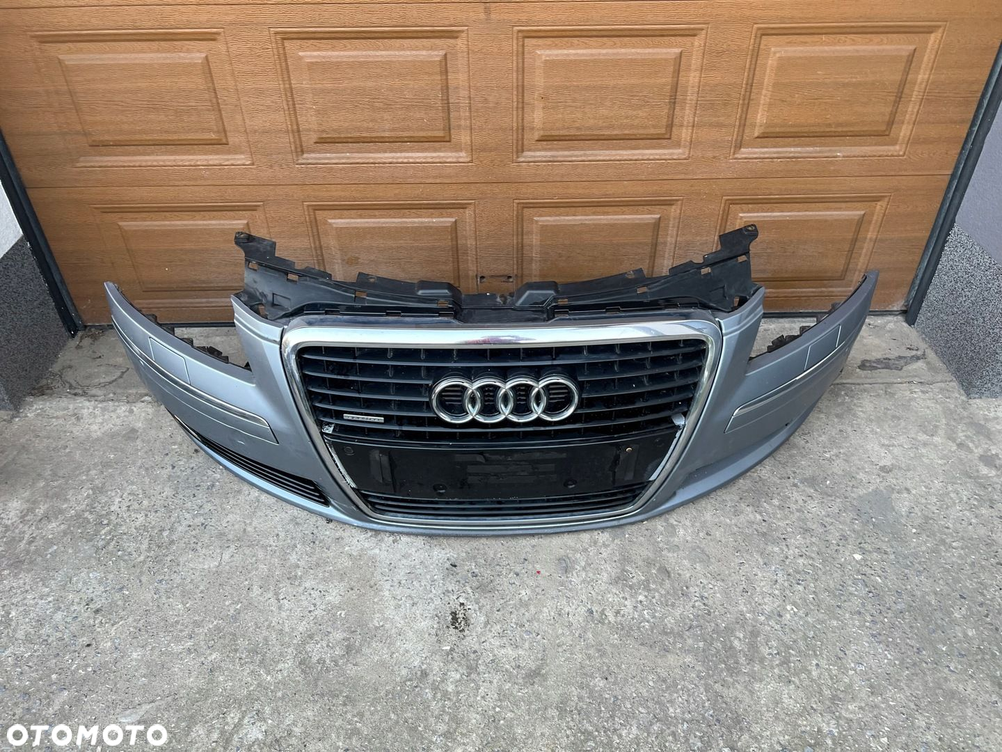 ZDERZAK PRZÓD PRZEDNI AUDI A8 D3 05-10 LY7J II LIFT KOMPLETNY - 2