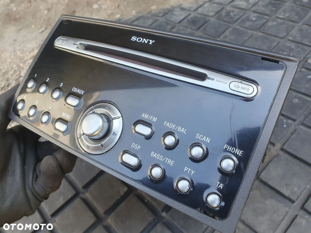 FORD FOCUS C-MAX MK1 RADIO FABRYCZNE CD 4M5T18C815BE + KOD - 3