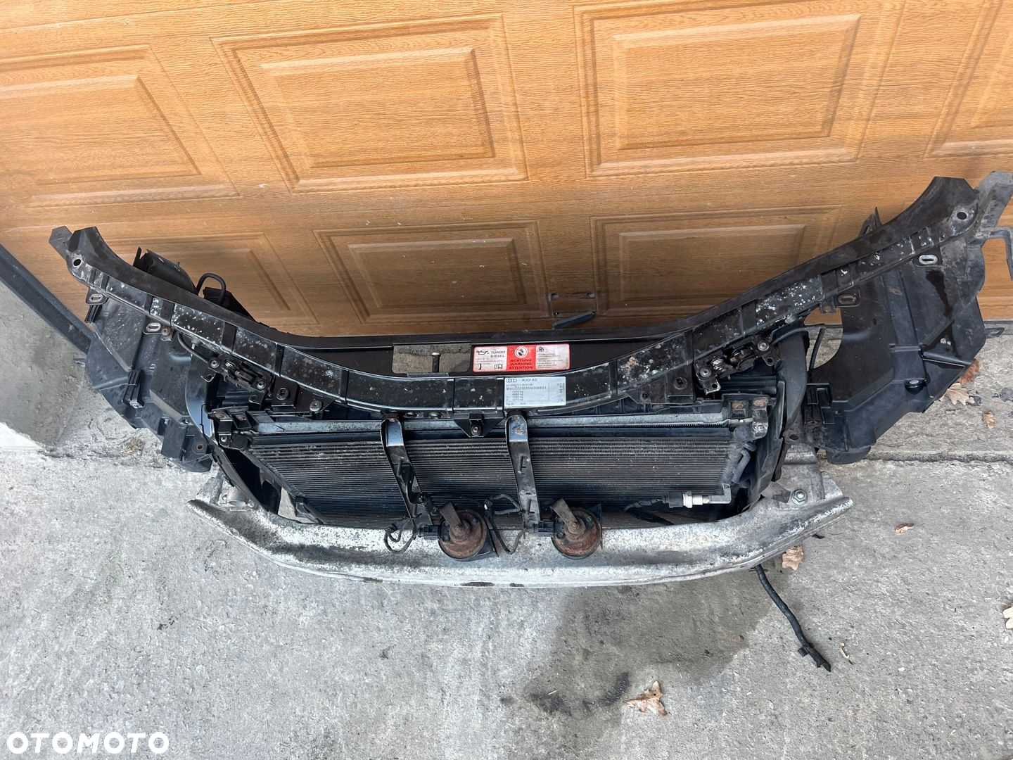 PAS PRZEDNI AUDI A8 D3 3.0 TDI 03-10 KOMPLETNY - 3