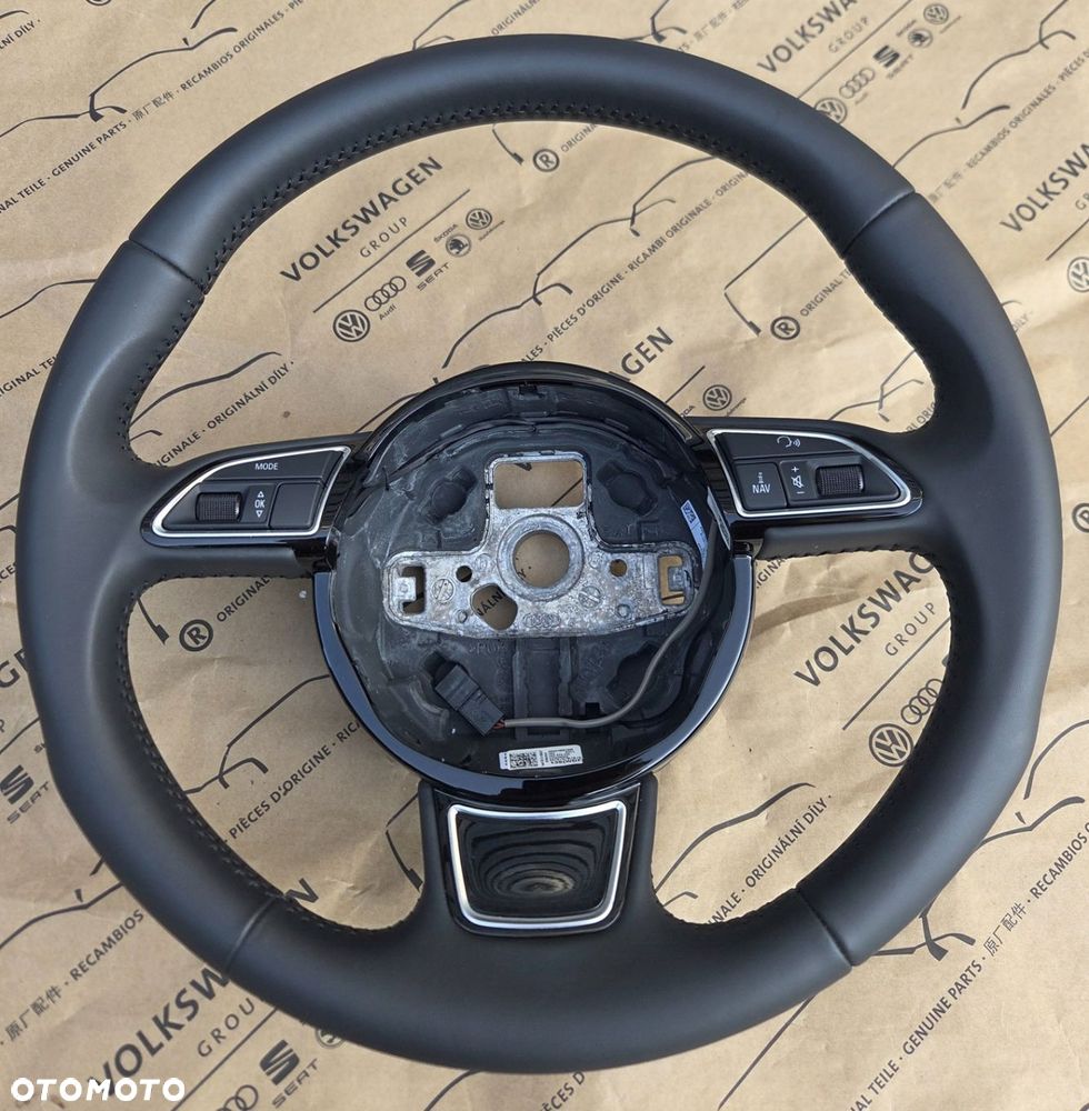 AUDI A4 B8 A5 8T LIFT KIEROWNICA MULTIFUNKCYJNA SKÓRZANA 8K0419091BM NOWA - 1