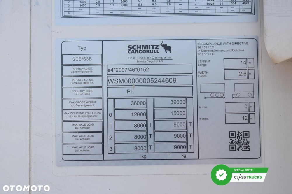 Schmitz Cargobull SKO FP 60 ThermoKing SLXi 300 - 15