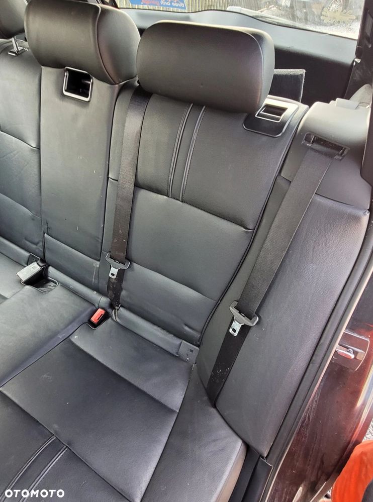 KANAPA TYŁ TYLNA SIEDZISKO OPARCIE CZARNA SKÓRA BMW X3 E83 - 9