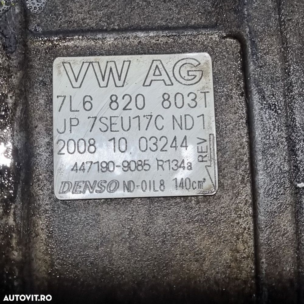 Compresor clima AUDI Q7 3.0 2005 - 2009 240CP CASA CASC (1370) Diesel 7l6820803t - 5