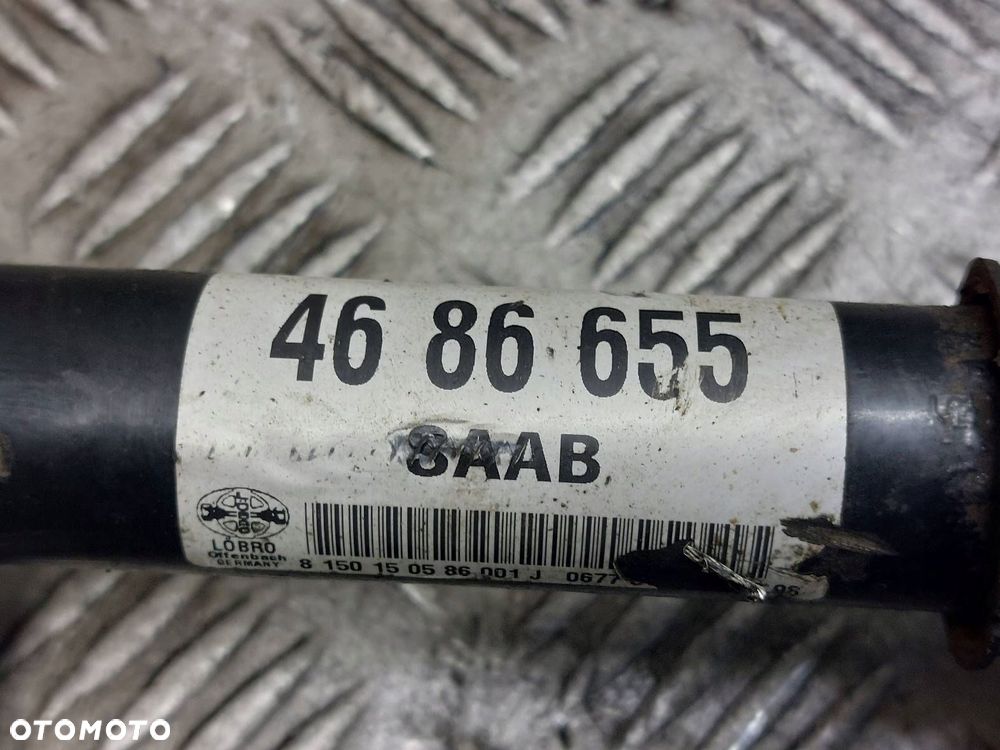 PÓŁOŚ LEWY PRZÓD + PRAWY PRZÓD AUTOMAT SAAB 9-5 I 2.0 T 4686655 - 7