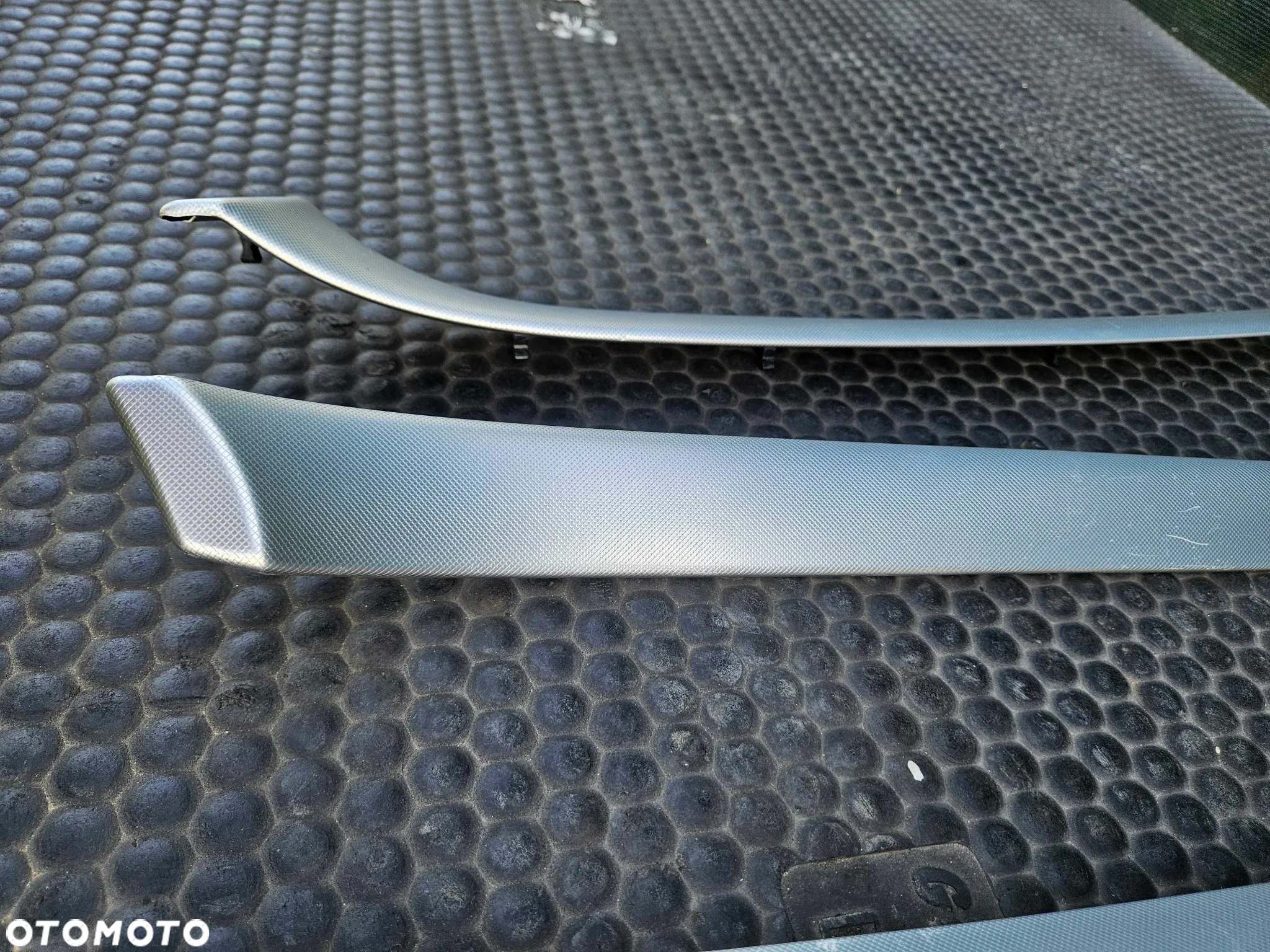Listwy Ozdobne Dekor Listwa Drzwi Srebrne Rybia Luska Carbon Audi A4 B6 B7 - 24
