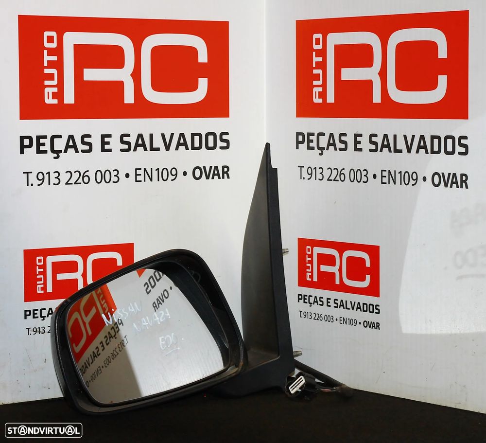 ESPELHO RETROVISOR ESQUERDO NISSAN NAVARA - 1