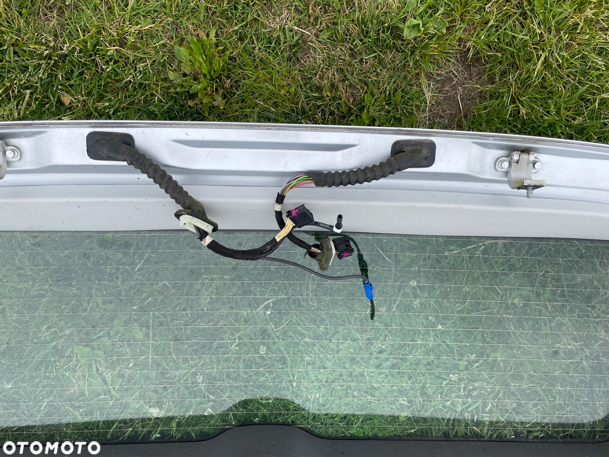 VW TOURAN II 10-15 tył tylna klapa lampa lewa prawa LA7W kompletna kamera - 7