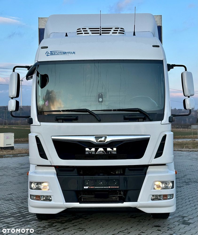 MAN TGM 15.290 / FIRANKA / 20 EUROPALET / AUTOMAT / SYPIALKA / DMC 16 T / 8 400 KG ŁADOWNOŚĆ - 8