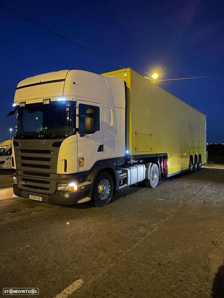 Usado Scania R420 LA 2016 - 47 500 EUR, 1 482 292 km - Standvirtual.com
