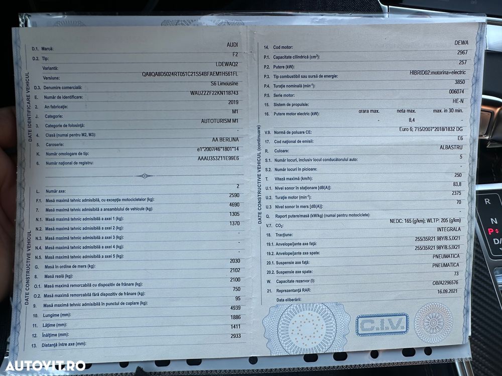 Audi S6 3.0 TDI quattro Tiptronic - 17