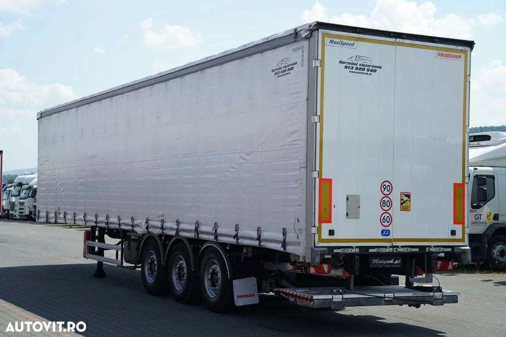Fruehauf CORTINĂ / STANDARD / HALOMETRU DHOLLANDIA 2.000 kg / SAF / PODEA RESISTENTĂ, ȘINĂ ȘI PLĂCĂ / PODEA ARMATĂ - 5