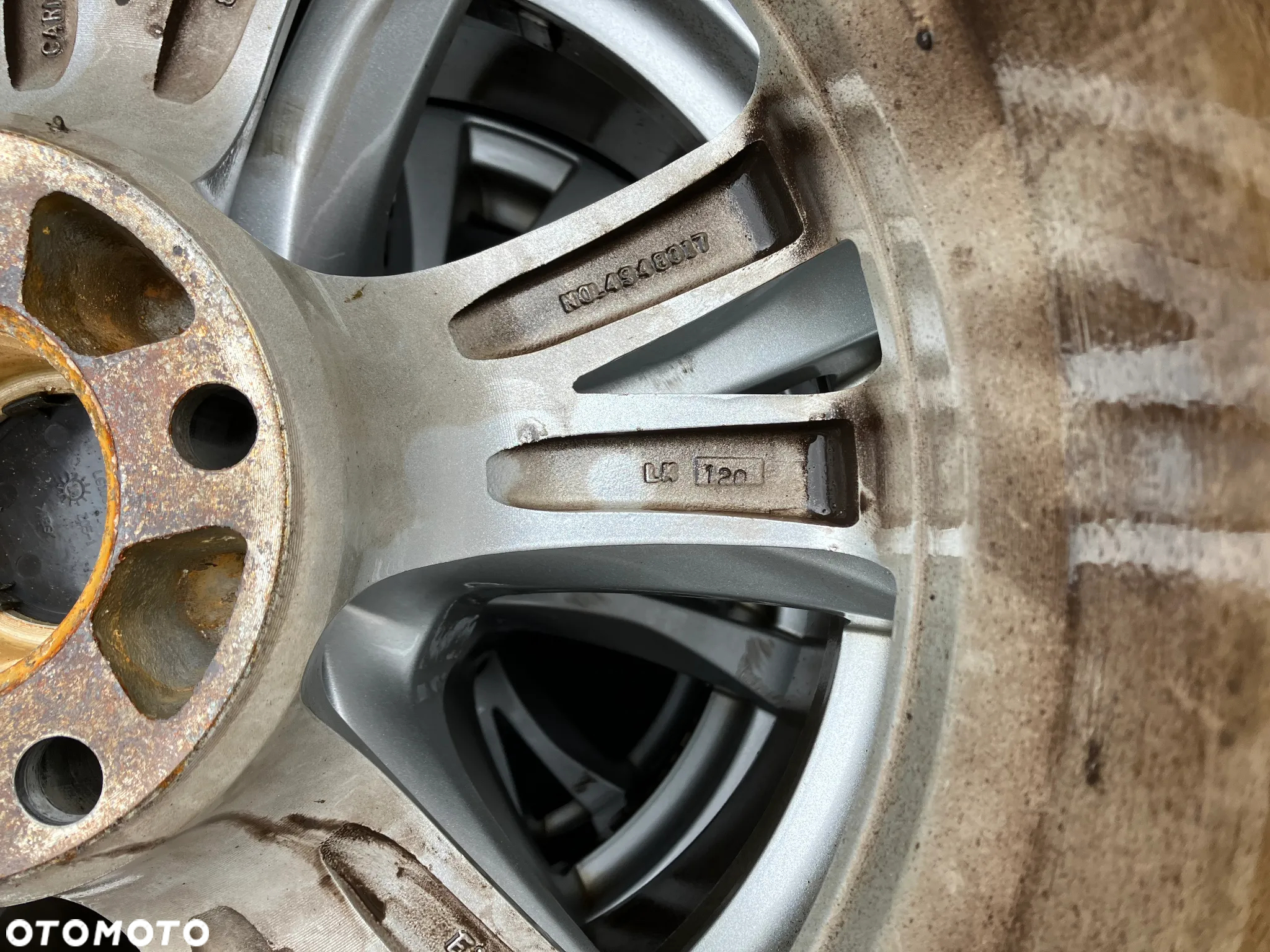 ALUFELGI KOŁA BMW E60 E61 X-DRIVE XD 17 CALI ET40 IS40 GOODYEAR ULTRAGRIP 245/45/17 ZIMA 5x120 KOŁA FELGI - 11