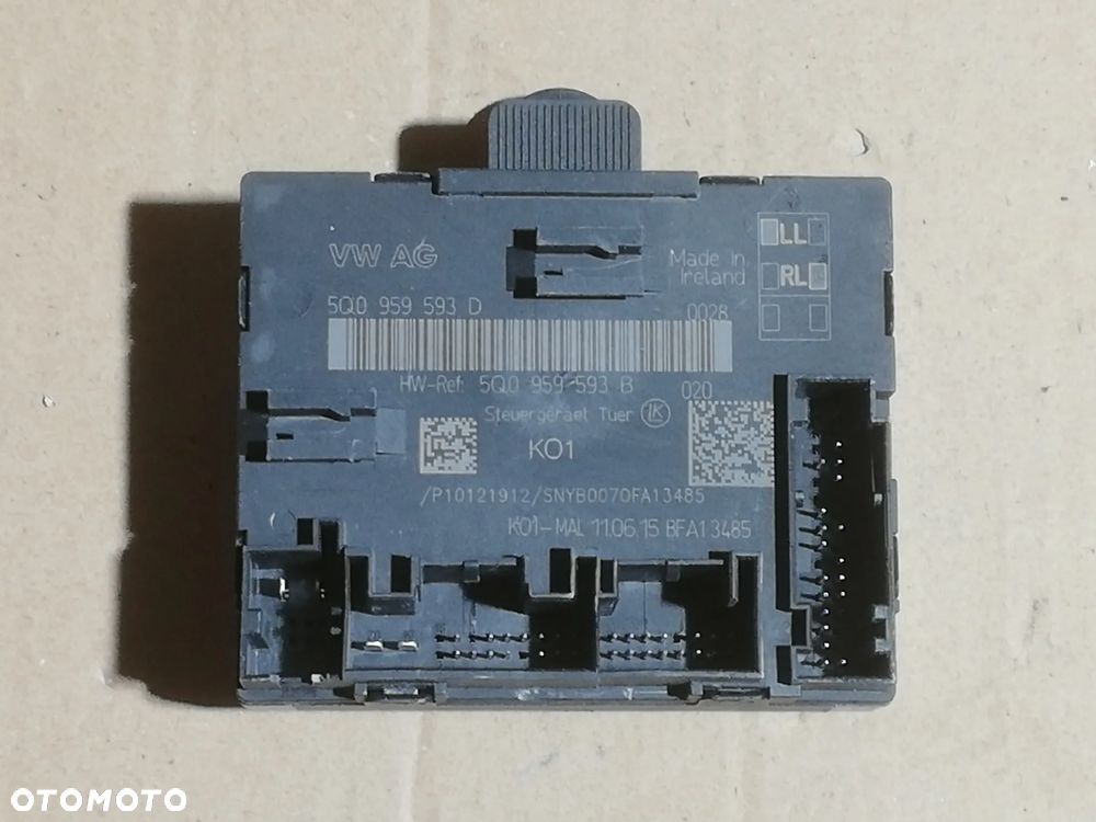 Vw moduł komfortu sterownik 5Q0959593D