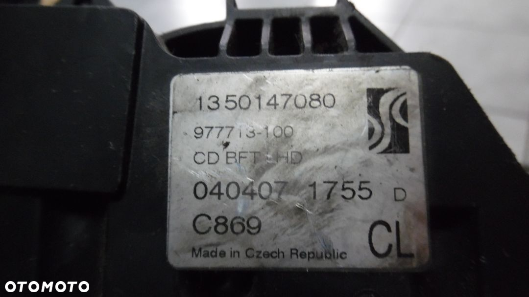 Zamek prawy przód Citroen Jumper 08r. 1350147080 - 2