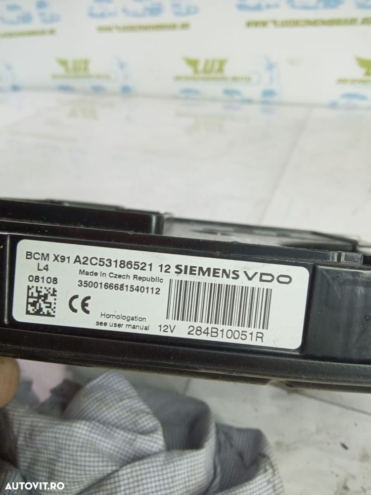 Calculator confort bsi 2.0 dci m9r 284b10051r Renault Laguna 3 [2007 - 2