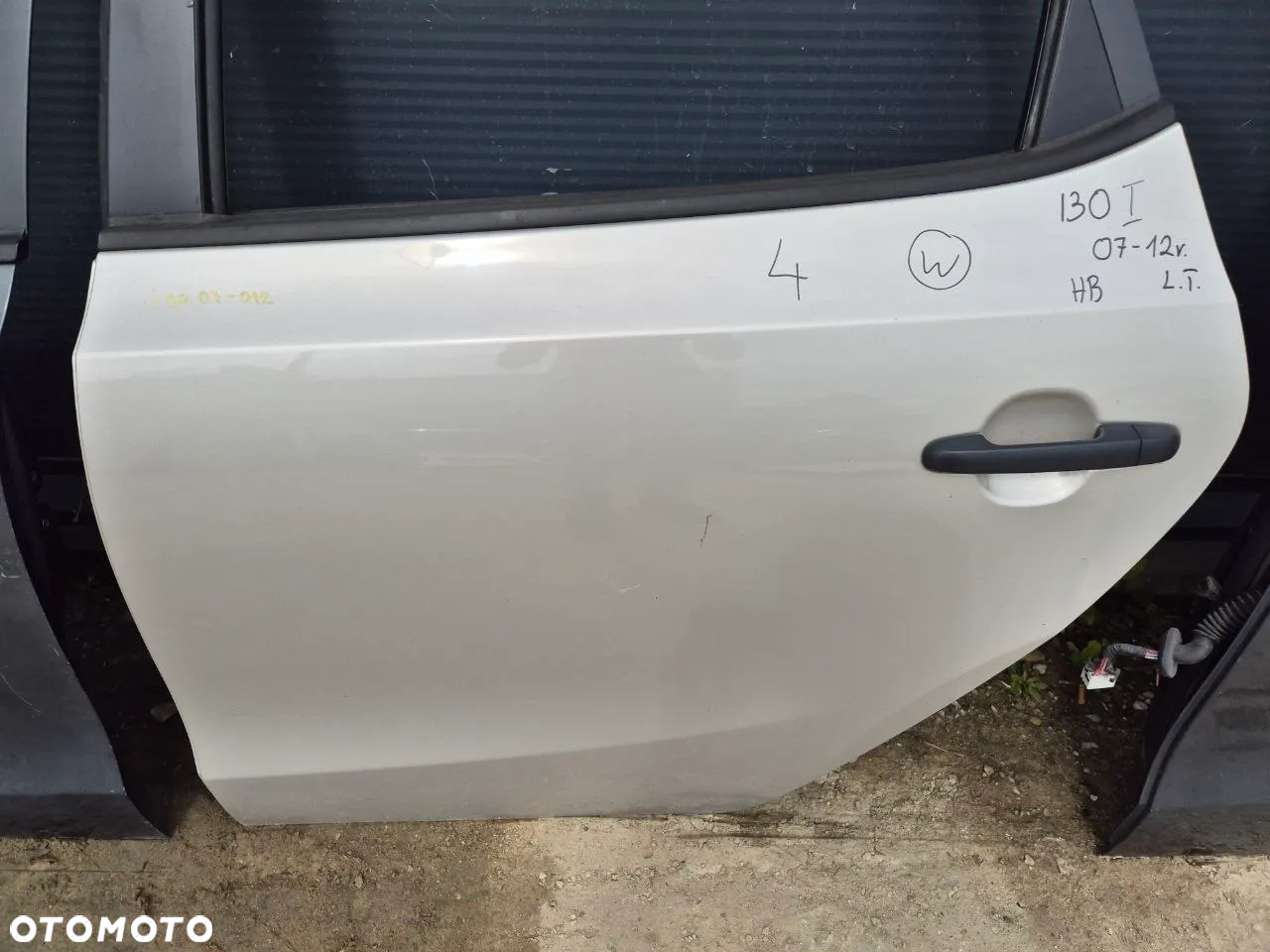 DRZWI PRZEDNIE PRAWE, TYLNE LEWE PRAWE KLAPA BAGAŻNIKA HYUNDAI I30 07-12r - 5