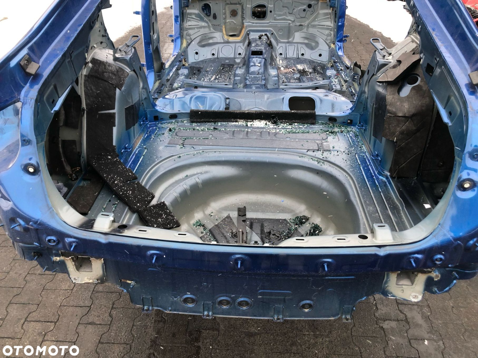 PAS TYŁ ĆWIARTKA WANNA BAGAŻNIKA  DUPA SKODA OCTAVIA IV SEDAN HB - 3