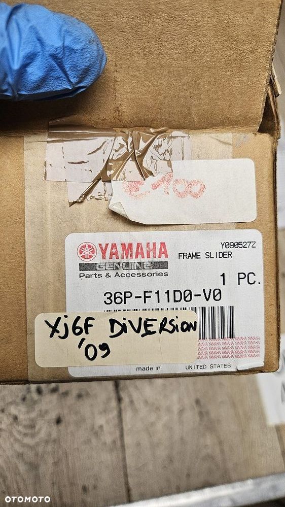 Oryginalne crash-pady Yamaha XJ6F Diversion  36P-F11D0-V0 - 10