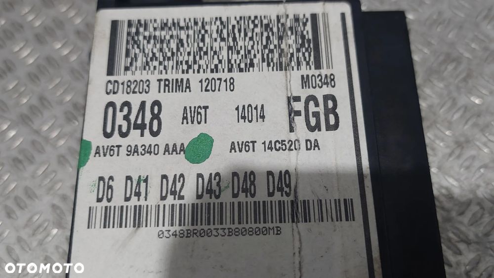 SKRZYNKA BEZPIECZNIKÓW 2,0 TDCI FORD C-MAX MK2 R2012 NR AV6T9A3403A - 2