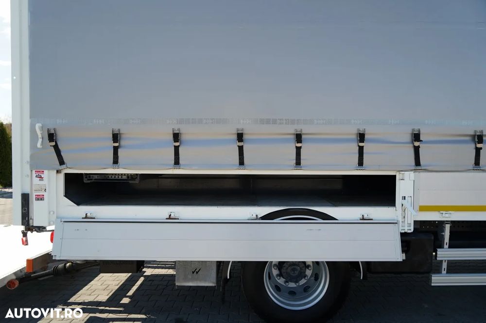 Mercedes-Benz ANTOS 1830 / CORTINĂ - 6,5 M / 4x2 / SOLO / DHOLLANDIA LIFT 2000 KG / EURO 6 - 27
