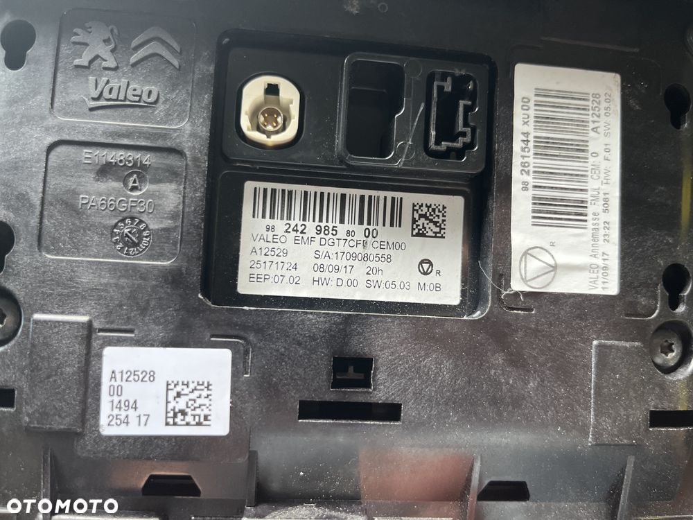 Radio nawigacja zestaw komplet Citroen C3 III - 3