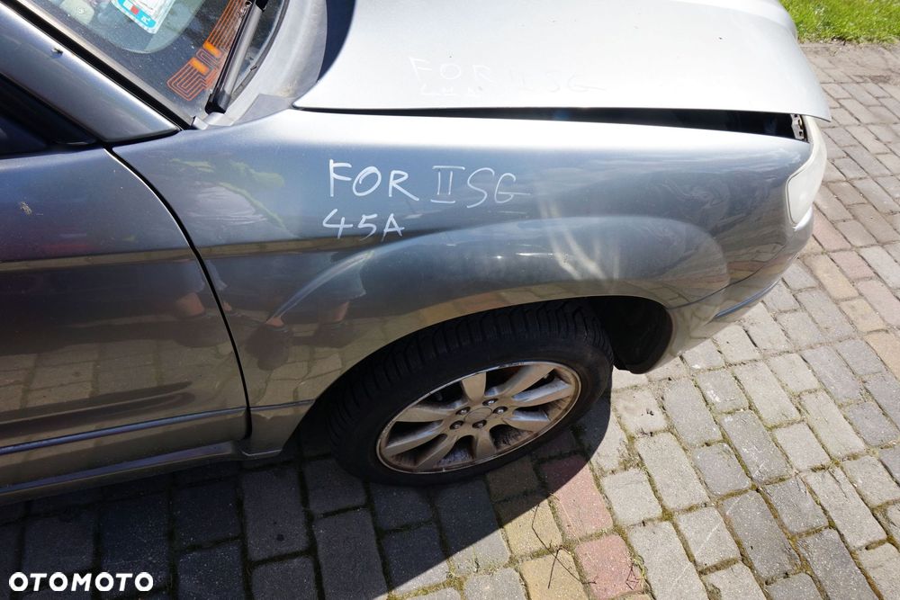 MASKA ZDERZAK BŁOTNIKI LAMPY FORESTER II SG LIFT 45A  SUBARU 2006-2008 SZARY PRZÓD KOMPLETNY - 18