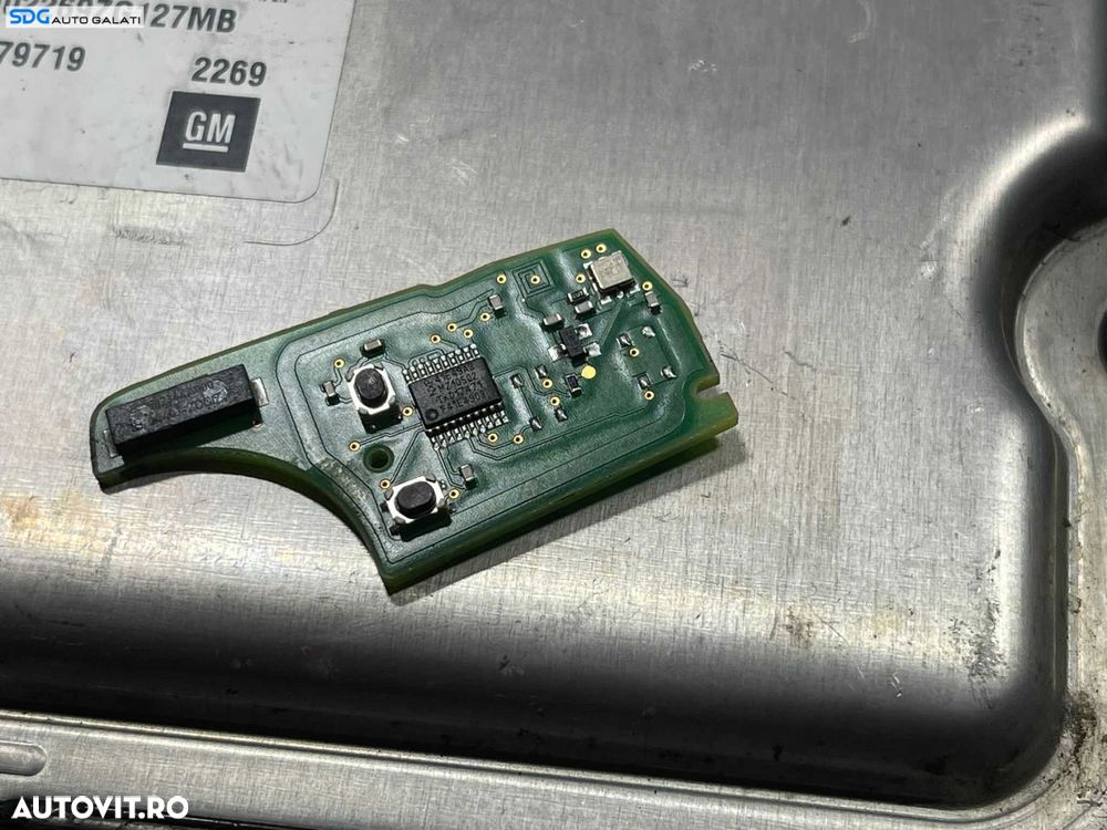 Kit Pornire ECU Calculator Motor Cip Cheie Imobilizator Ceas Bord Opel Astra J 1.7 CDTI 2009 - 2015 Cod 55591495 55579719 [2899] [2900] [2901] - 7