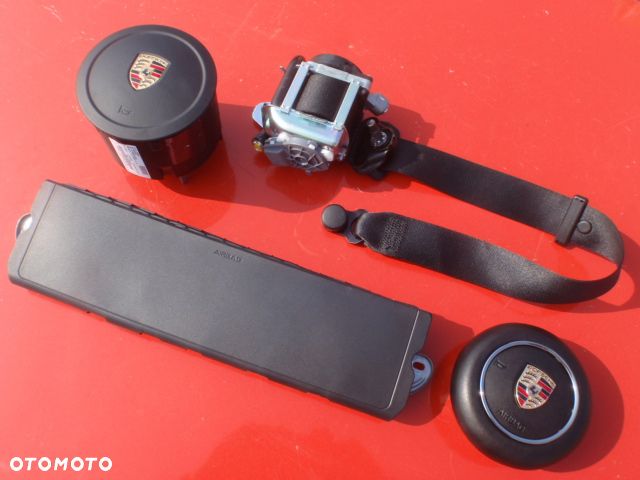 PORSCHE CARRERA 911 991 992 996 997 DESKA KONSOLA KOKPIT PULPIT PÓŁKA PARAPET PODUSZKI PODUSZKA KURTYNA FOTELA W FOTEL  DASHBOARD SEATBELTS AIRBAG KIEROWCY PASAŻERA KOLAN KOLANOWE KOLANO PASY PAS KAPOTAŻ naprawa regeneracja SZARA !!!!!! - 28