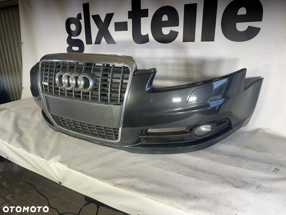 Audi A6 C6 S Line Zderzak Przód Przedni LZ7S 04-08 Sprysk. 4F0807437AD - 2