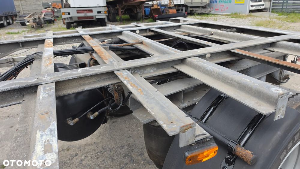 Inny 16.500zł netto PRZYCZEPA 7.10M OCYNK DO ZABUDOWY  OPONY 385/65R22.5 ST.bdb MOŻLIWOŚĆ TRANSPORTU - 8