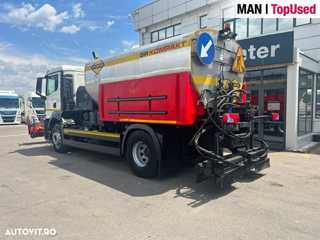 MAN Gudronator HYDROG SR8.000 Litri + Perie-GARANTIE - 4