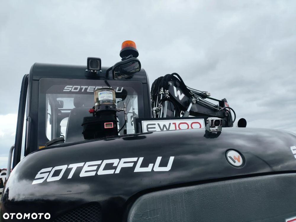 Wacker Neuson EW100 / BLACK EDITION - wersja limitowana / KOPARKA KOŁOWA / ROTOTILT / PŁUG + PODPORY / - 19