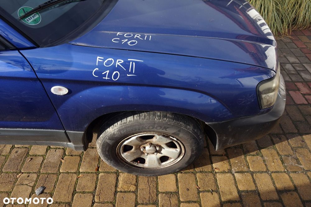 MASKA ZDERZAK BŁOTNIKI LAMPY FORESTER II SG 2J2  SUBARU 2002-2006 NIEBIESKI PRZÓD KOMPLETNY - 20