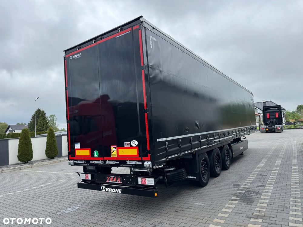 Krone NACZEA FIRANKA STANDARD, XL, SAF, OŚ PODNOSZNA, KOSZ PALETOWY, 2024 R. KRAJOWA, JAK NOWA - 3