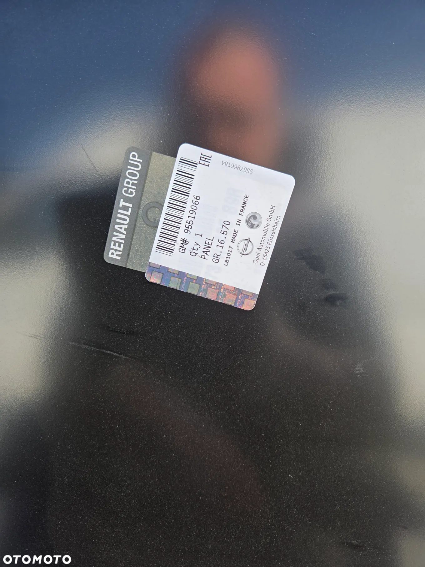 Dach panel dachu prawy tył tylna Opel Vivaro B Renault Trafic III Fiat Talento 95519066 Wysoki dach płyta przedłużenie dachu prawy tył tylna - 10